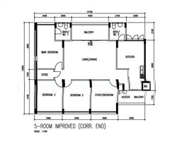 Blk 861 Tampines Parkview (Tampines), HDB 5 Rooms #634596171